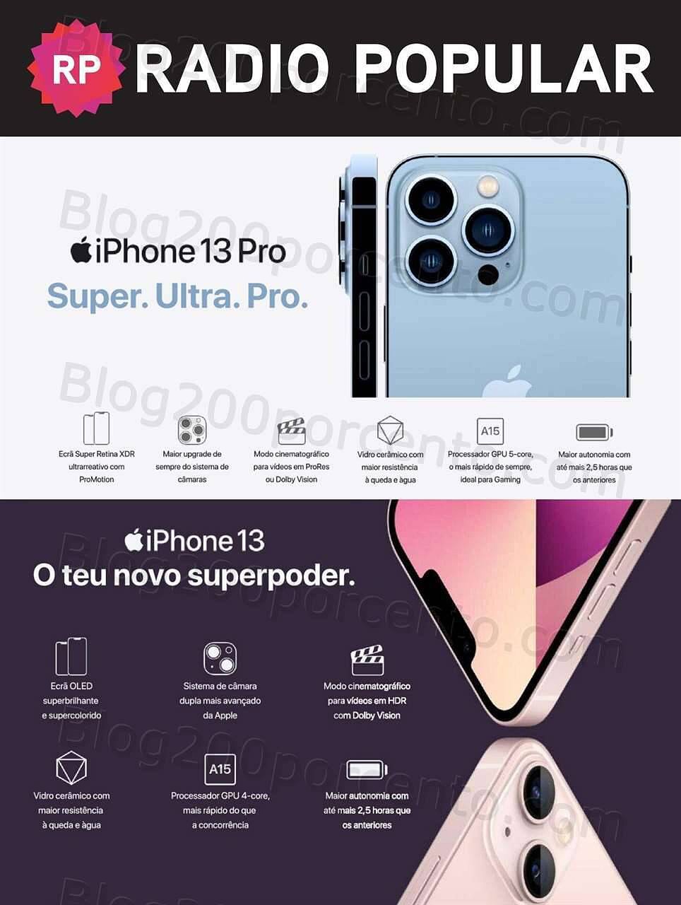 Antevisão Folheto RADIO POPULAR Especial Smartphones