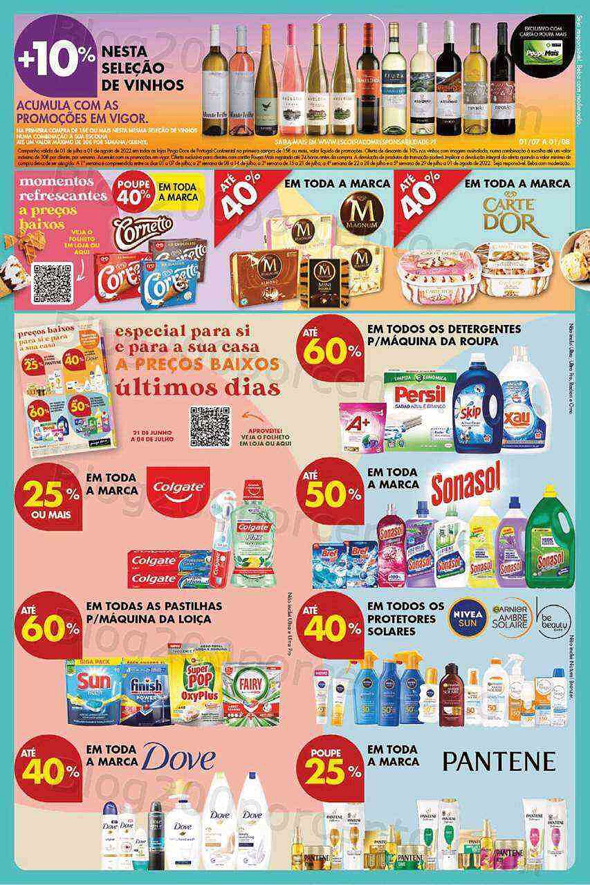 Antevisão Folheto PINGO DOCE Nacional Promoções Fim de Semana - 1 a 4 julho
