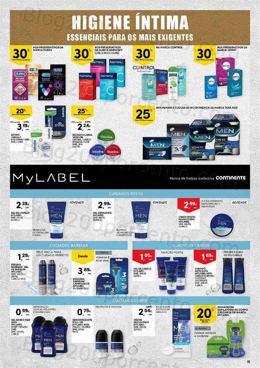 Antevisão Folheto CONTINENTE Homem Promoções de 5 a 17 julho