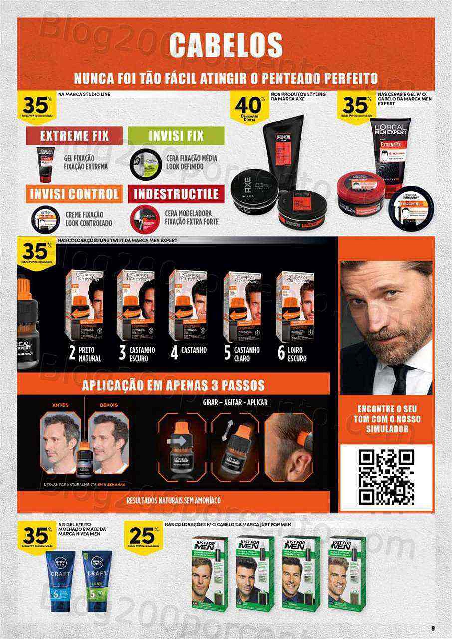 Antevisão Folheto CONTINENTE Homem Promoções de 5 a 17 julho