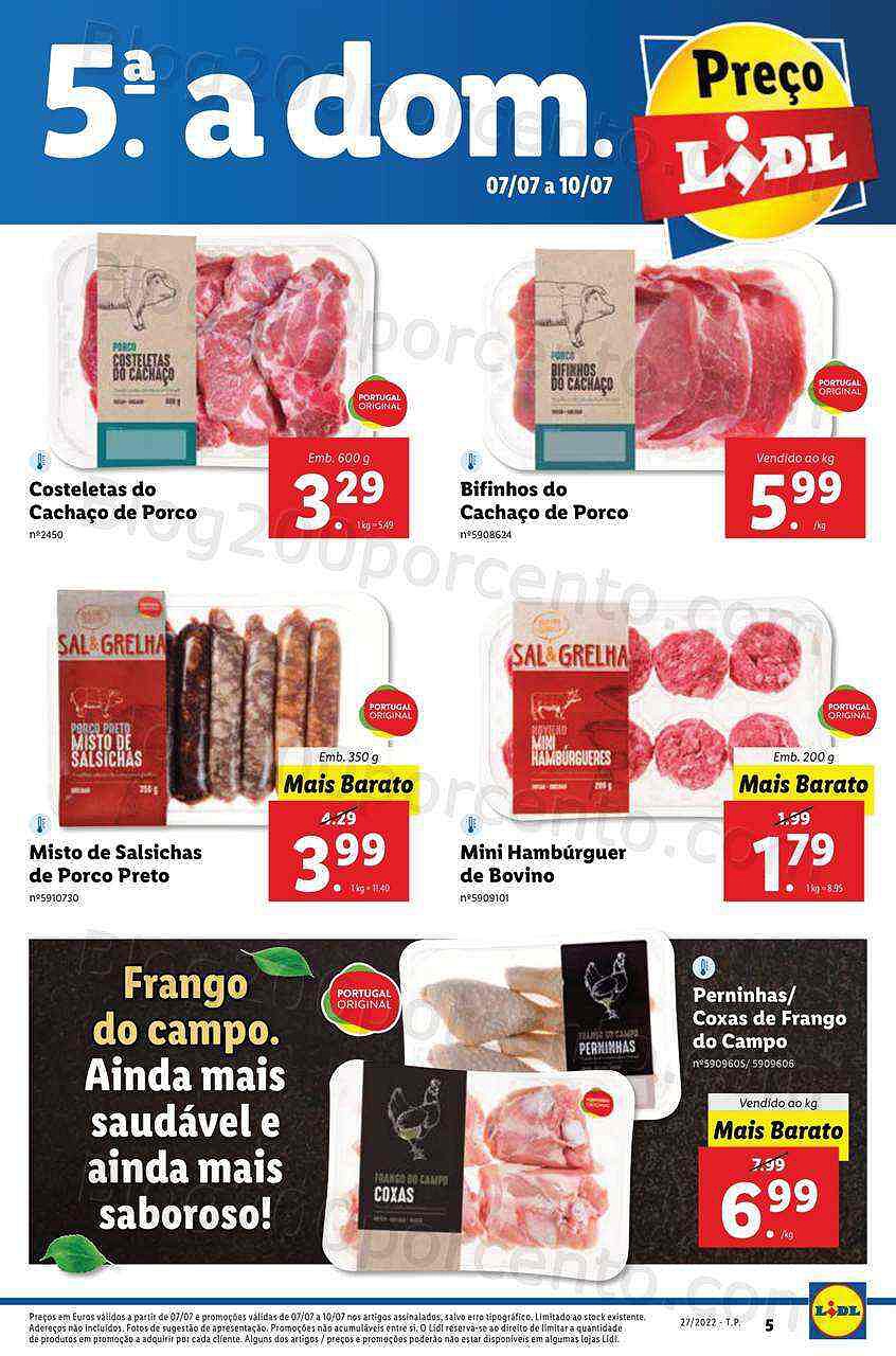 Antevisão Folheto LIDL Digital Promoções de 4 a 10 julho