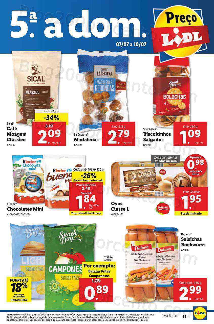 Antevisão Folheto LIDL Digital Promoções de 4 a 10 julho