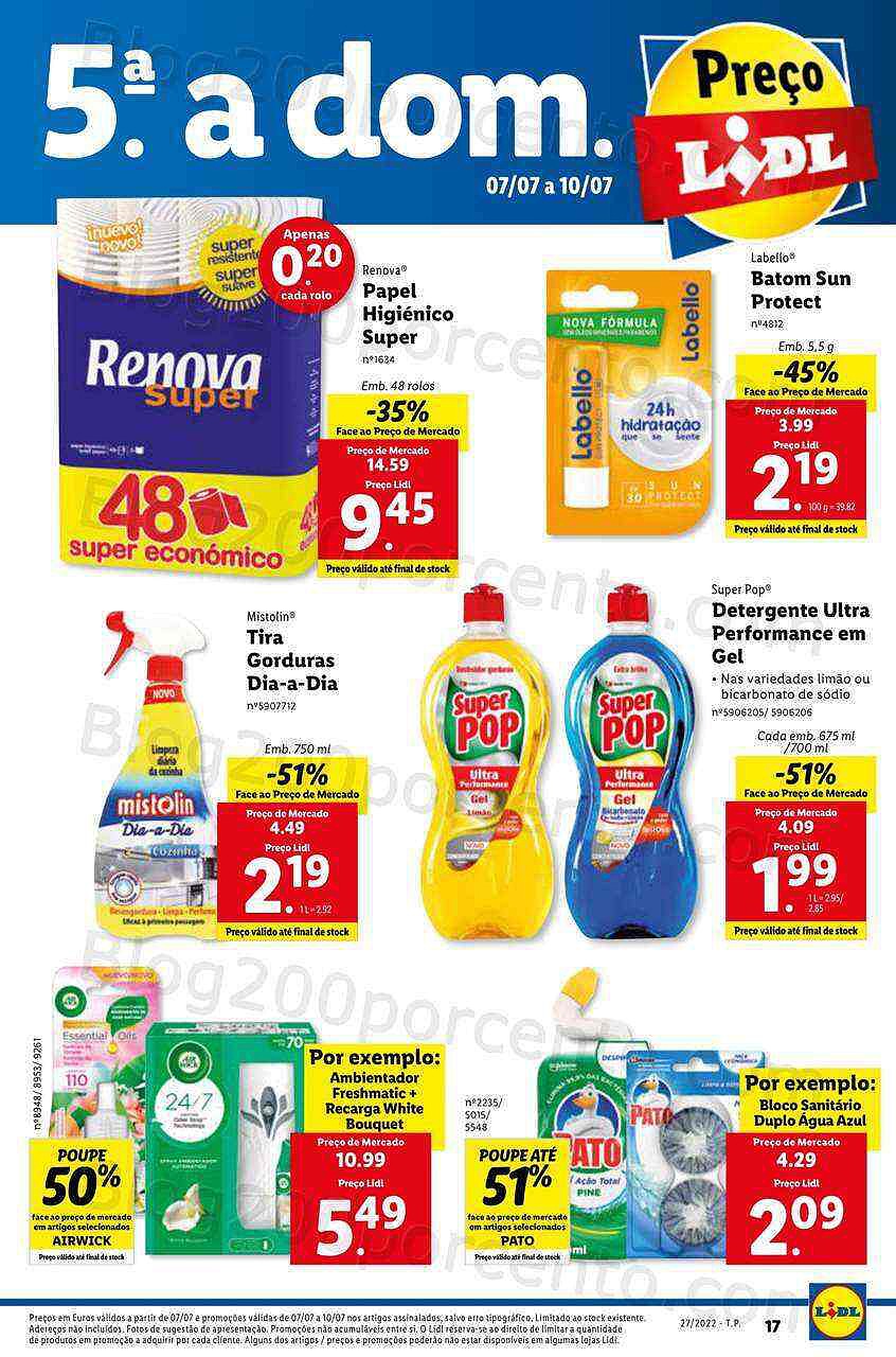 Antevisão Folheto LIDL Digital Promoções de 4 a 10 julho