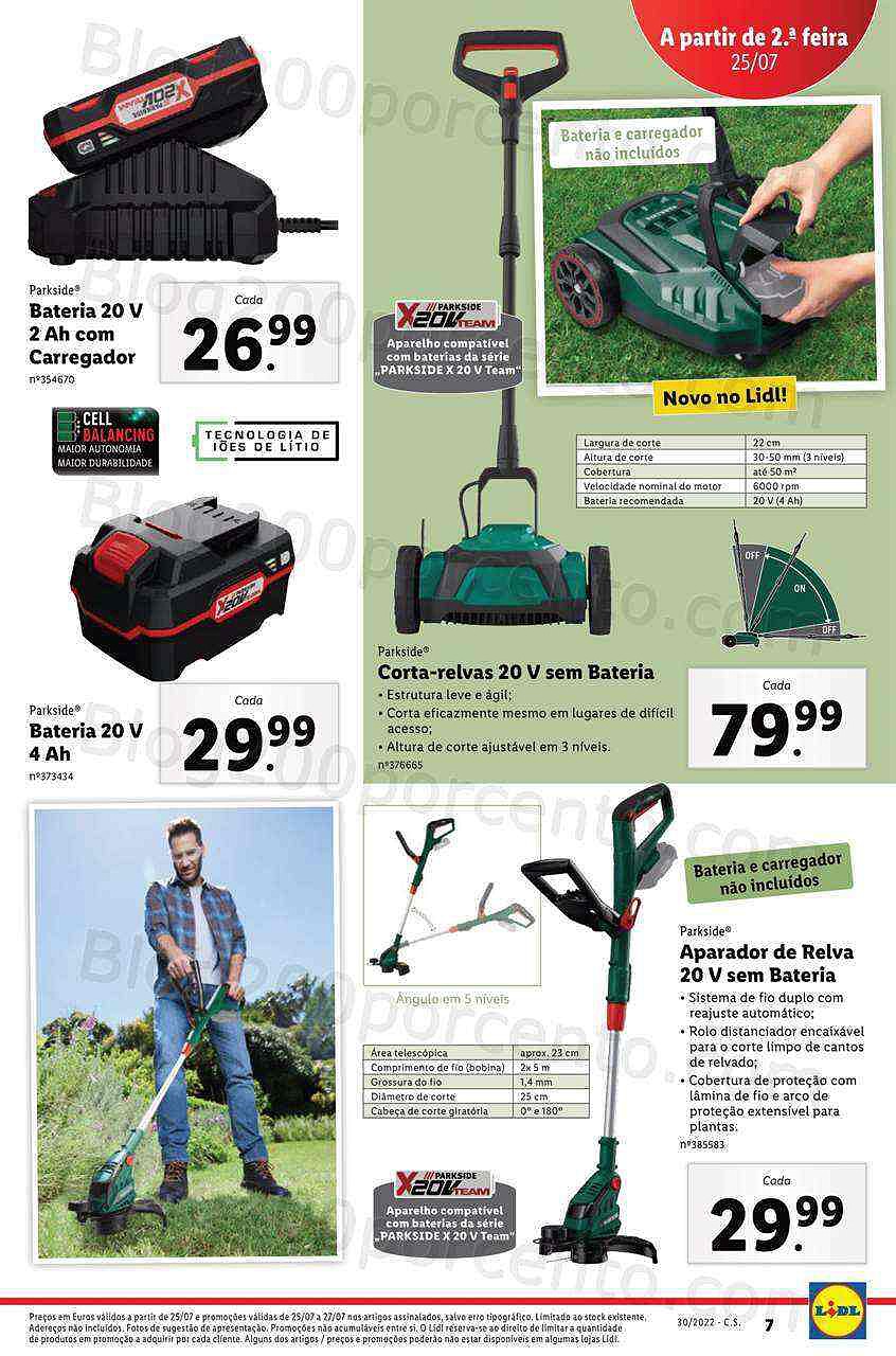 Antevisão Folheto LIDL Promoções de 25 a 31 julho digital