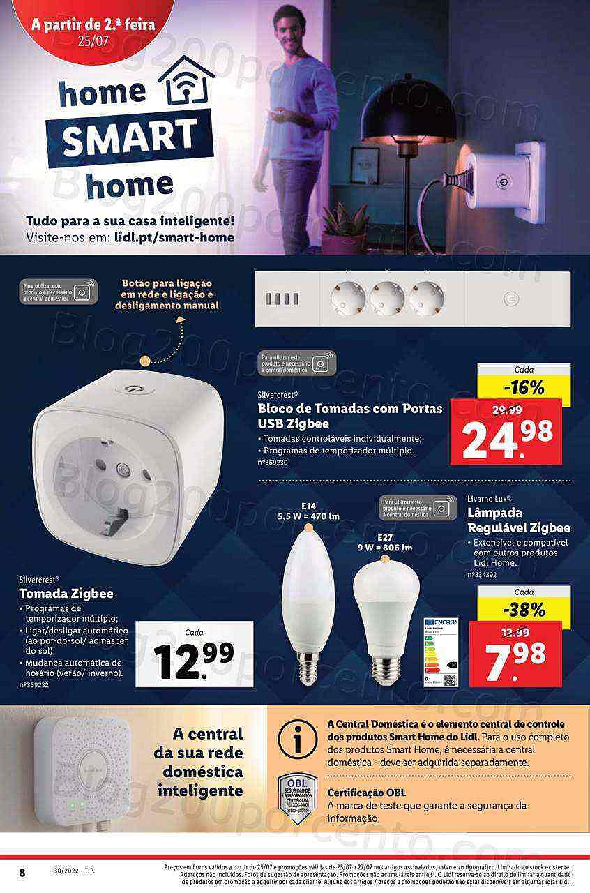 Antevisão Folheto LIDL Promoções de 25 a 31 julho digital