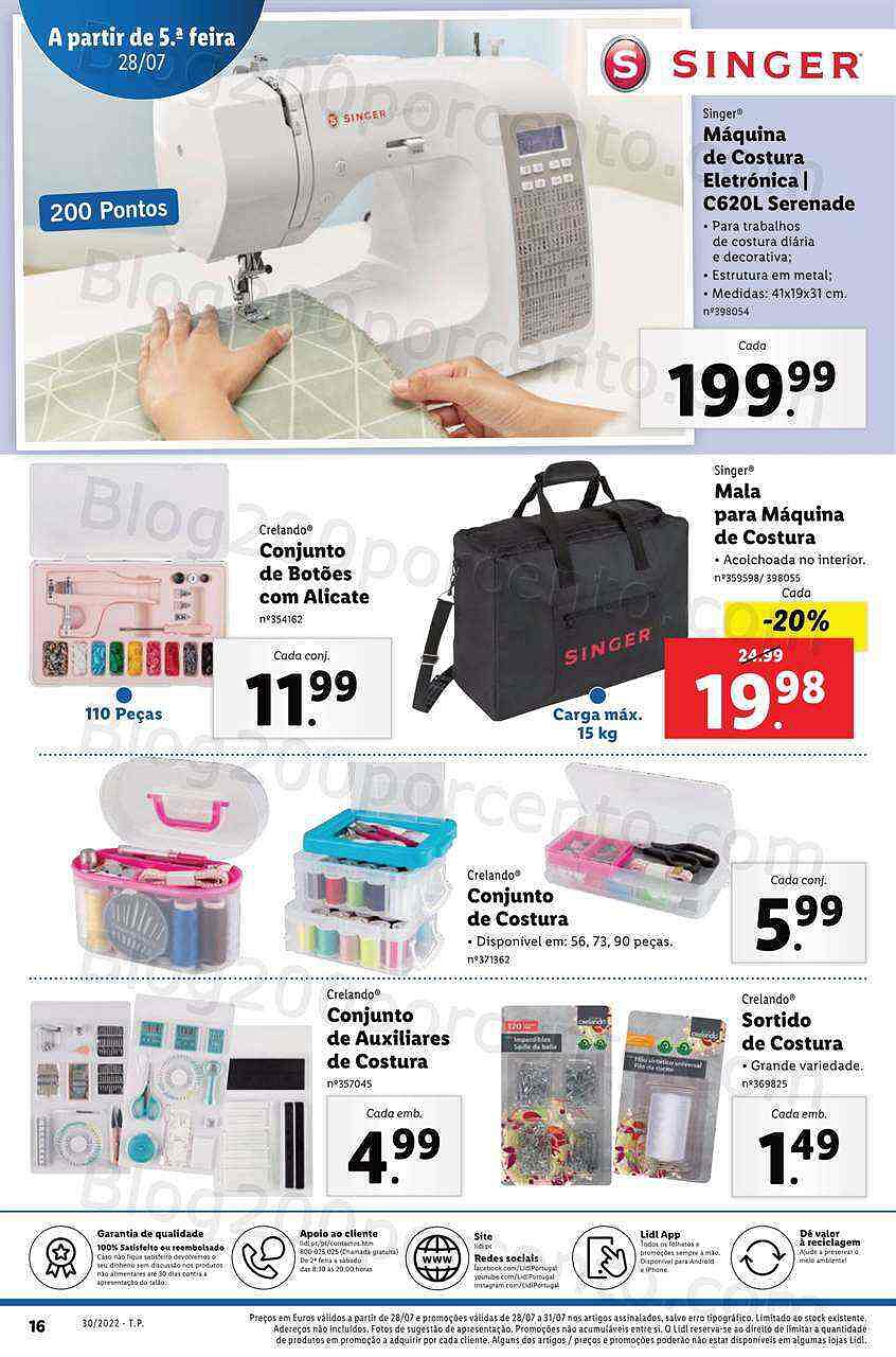 Antevisão Folheto LIDL Promoções de 25 a 31 julho digital