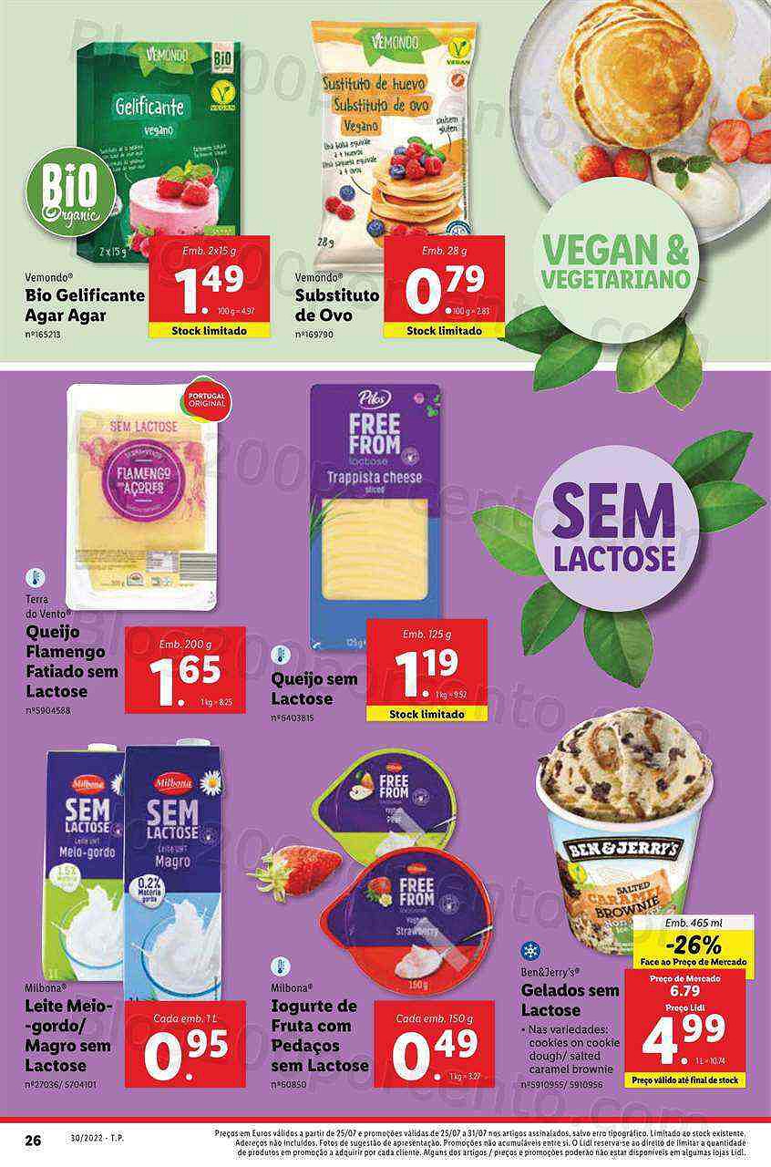 Antevisão Folheto LIDL Promoções de 25 a 31 julho digital