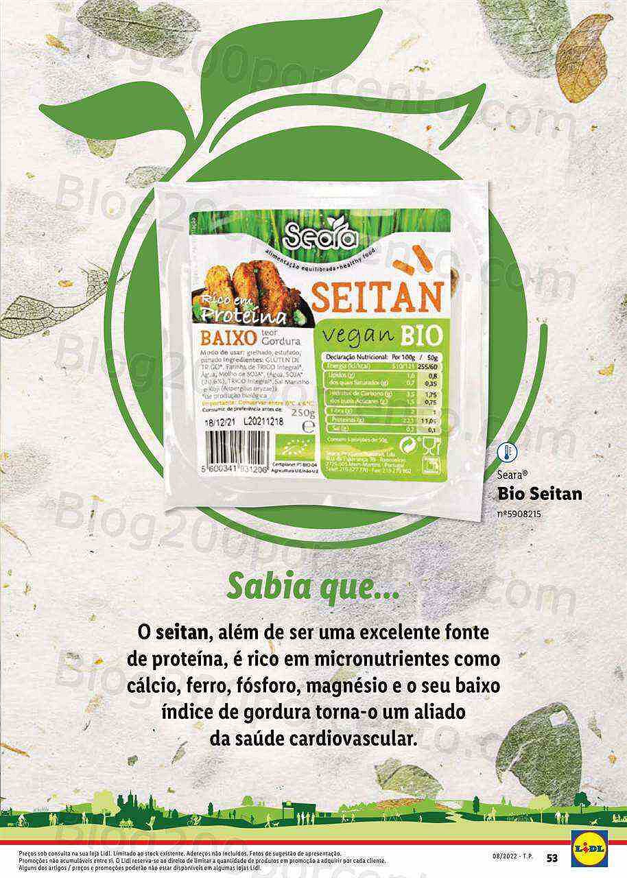 Antevisão Folheto LIDL Alimentação Alternativa Promoções a partir de 25 julho