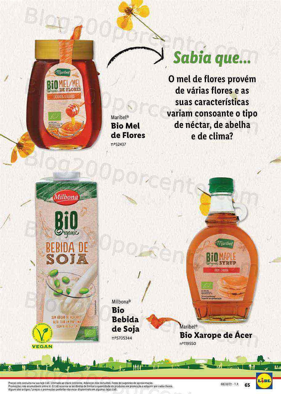 Antevisão Folheto LIDL Alimentação Alternativa Promoções a partir de 25 julho