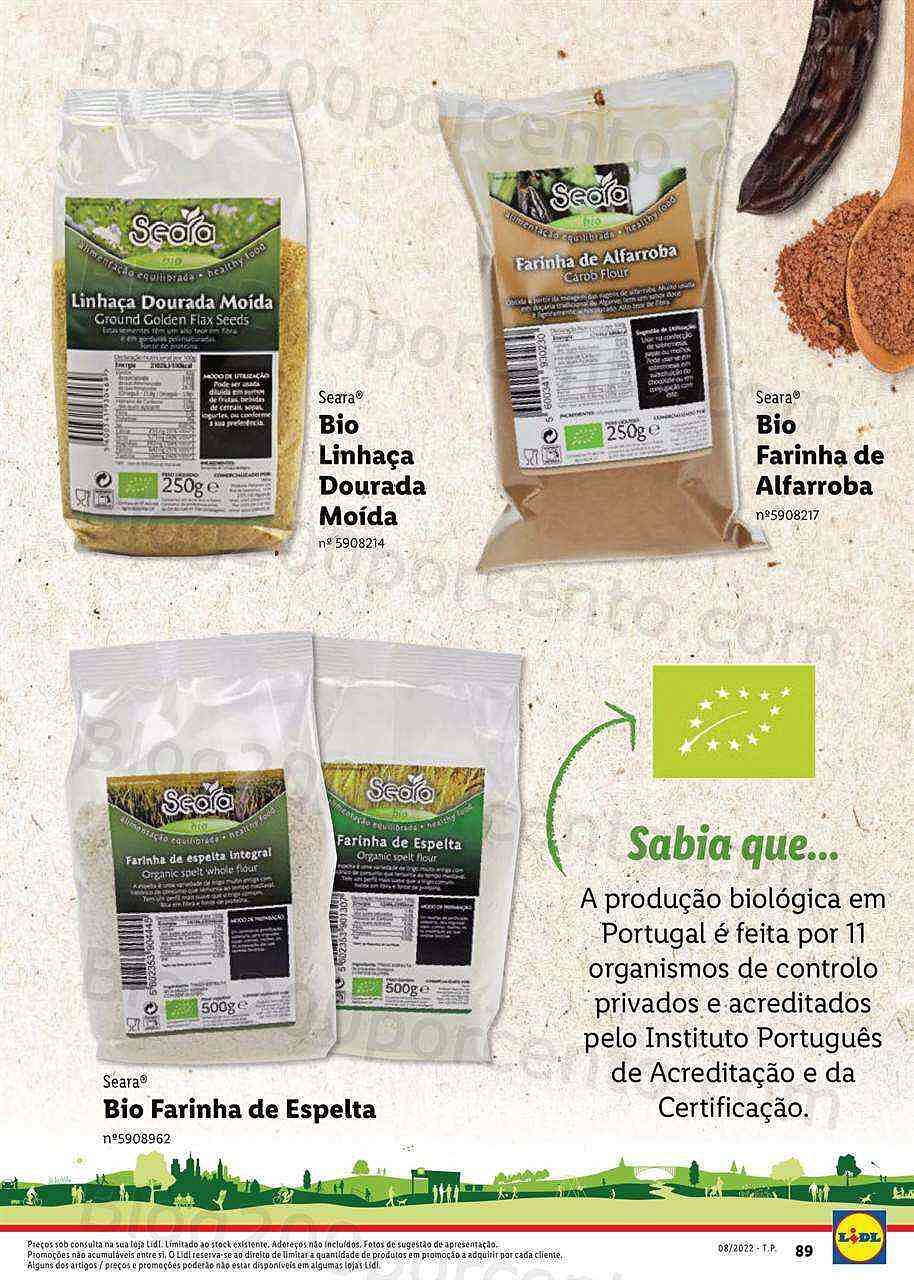 Antevisão Folheto LIDL Alimentação Alternativa Promoções a partir de 25 julho