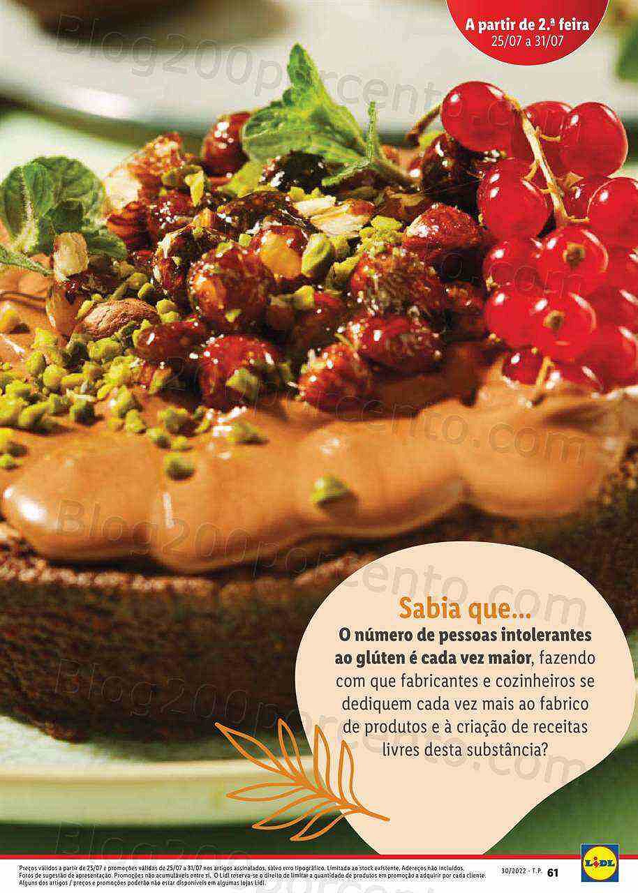 Antevisão Folheto LIDL Alimentação Alternativa Promoções de 25 a 31 julho