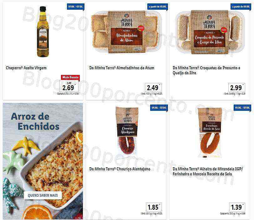 Antevisão Folheto LIDL Promoções de 1 a 7 agosto