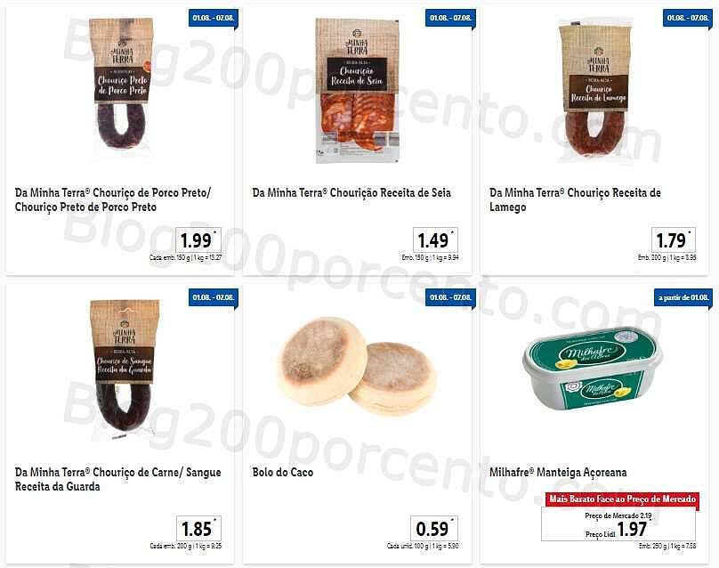 Antevisão Folheto LIDL Promoções de 1 a 7 agosto