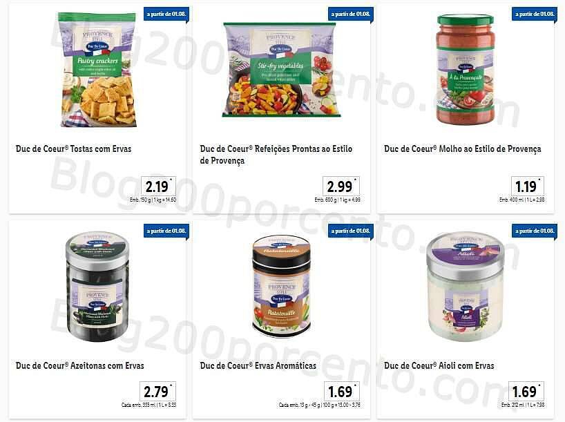 Antevisão Folheto LIDL Promoções de 1 a 7 agosto
