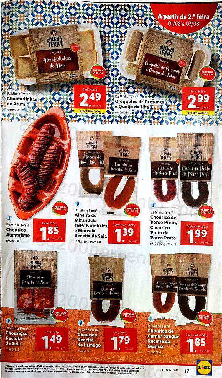 Antevisão Folheto LIDL Promoções de 1 a 7 agosto