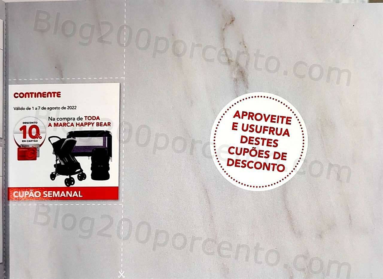 Antevisão CONTINENTE Magazine Agosto e os Seus Vales de Desconto