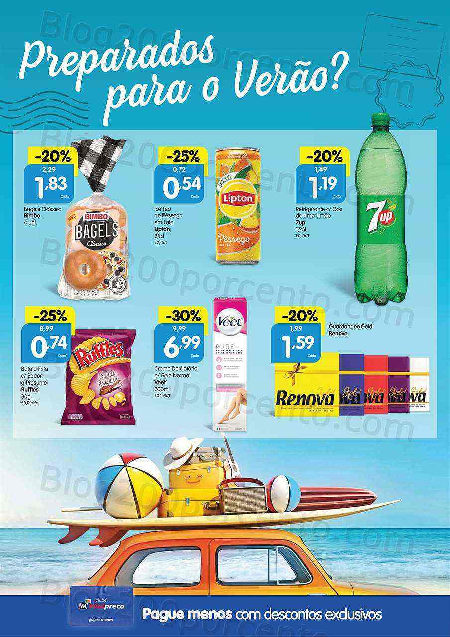 Antevisão Folheto Clube MINIPREÇO Promoções de 28 julho a 3 agosto