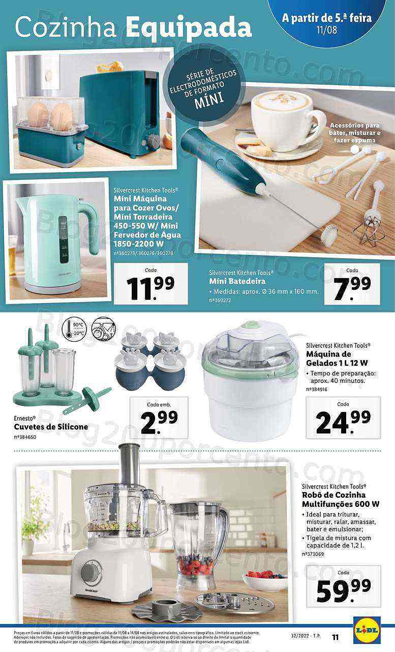 Antevisão Folheto LIDL Promoções de 8 agosto a 14 agosot