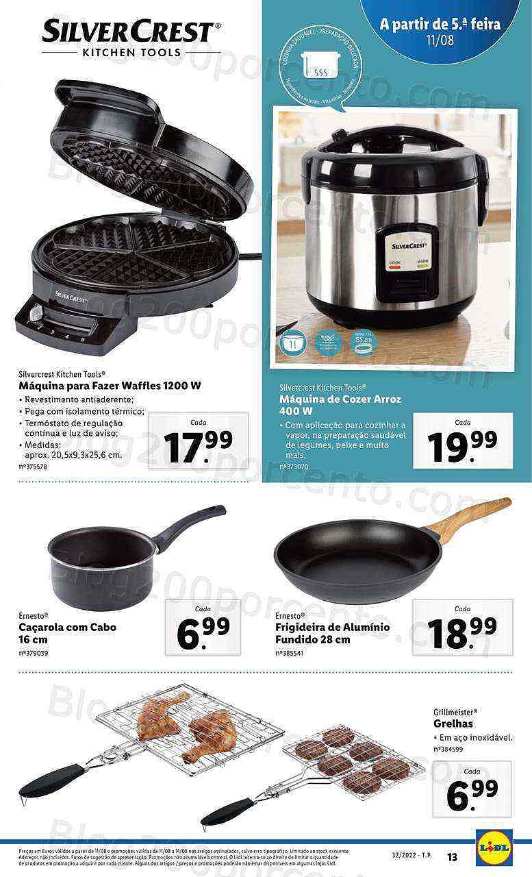 Antevisão Folheto LIDL Promoções de 8 agosto a 14 agosot