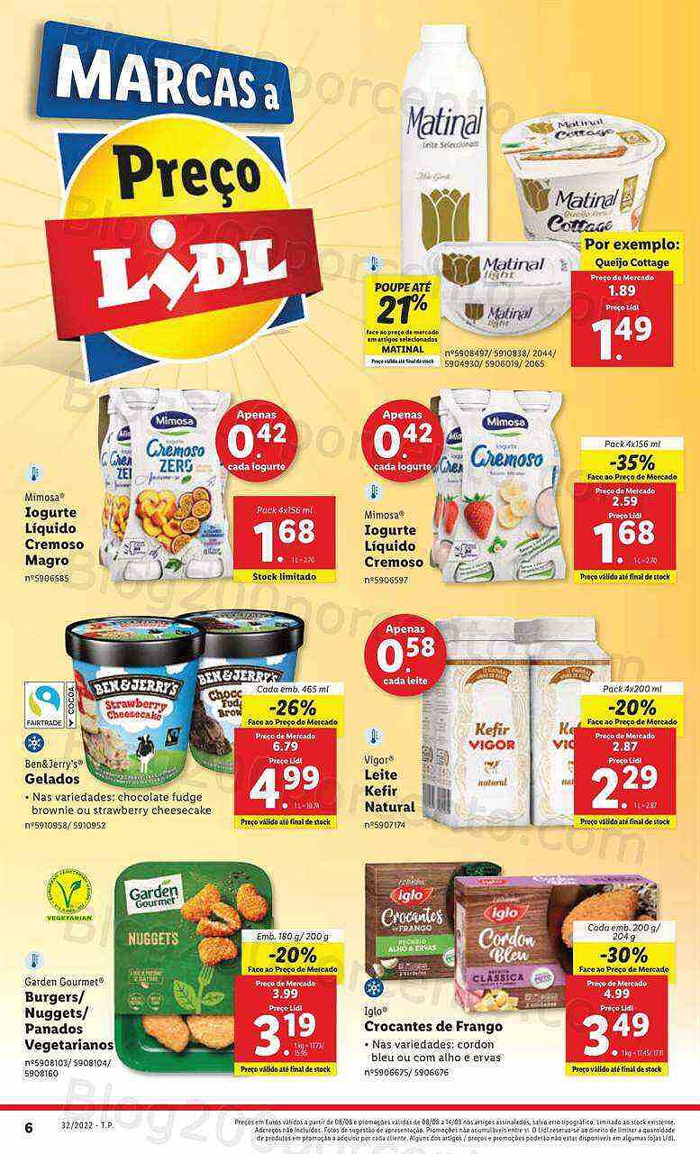 Antevisão Folheto LIDL Promoções de 8 agosto a 14 agosot