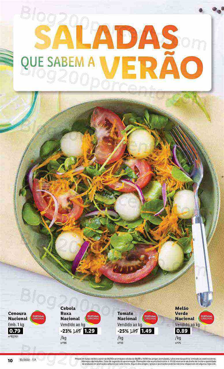 Antevisão Folheto LIDL Promoções de 8 agosto a 14 agosot