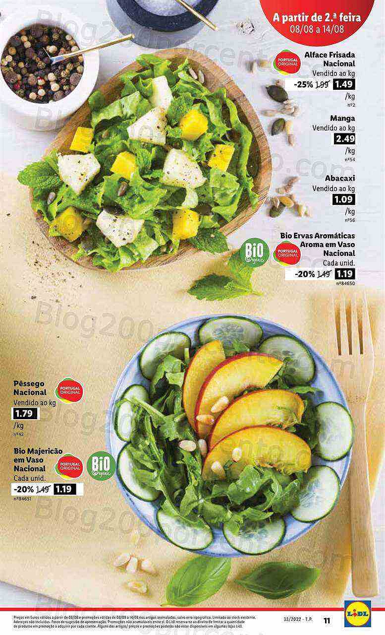 Antevisão Folheto LIDL Promoções de 8 agosto a 14 agosot