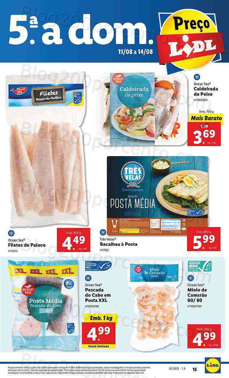 Antevisão Folheto LIDL Promoções de 8 agosto a 14 agosot