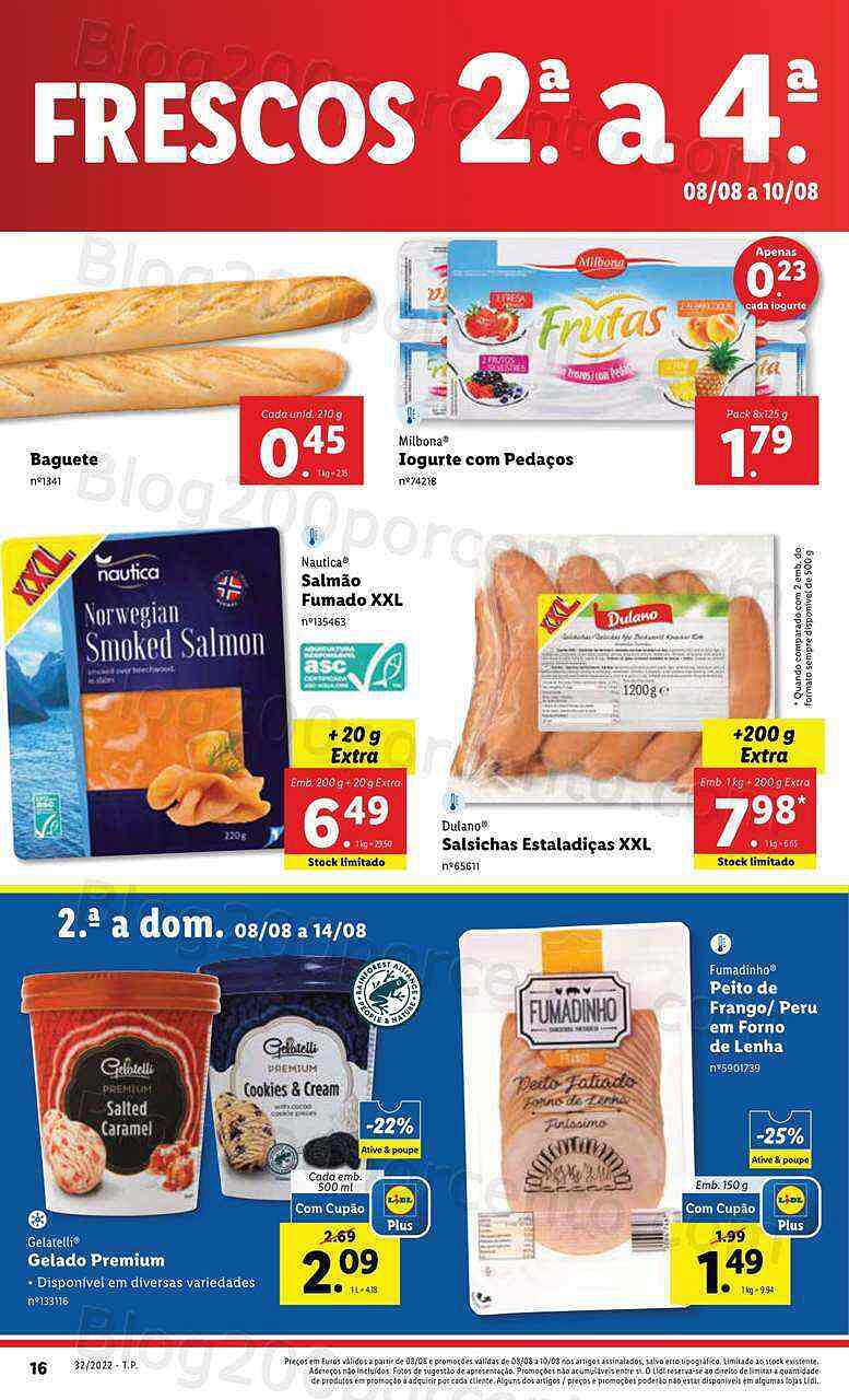 Antevisão Folheto LIDL Promoções de 8 agosto a 14 agosot