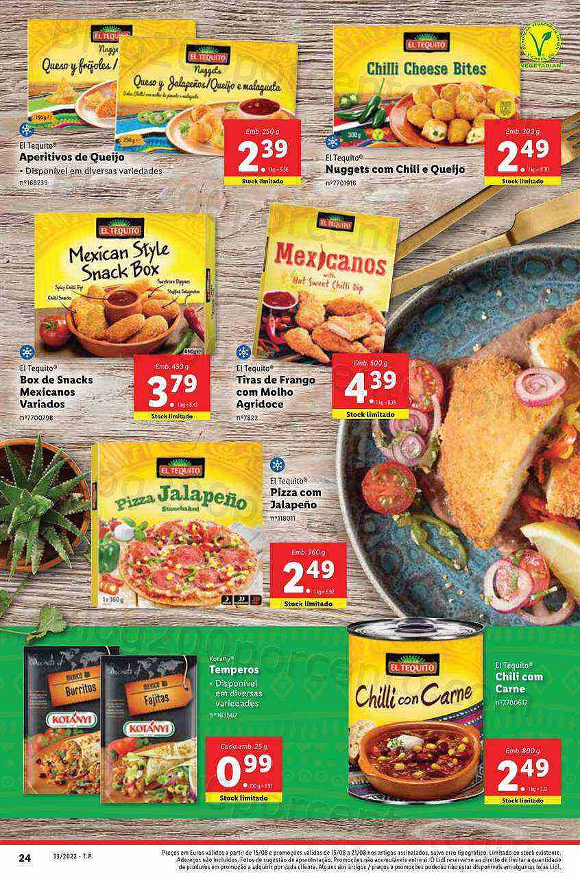 Antevisão Folheto LIDL Especial Sabores do Mundo Promoções de 15 agosto a 21 agosto
