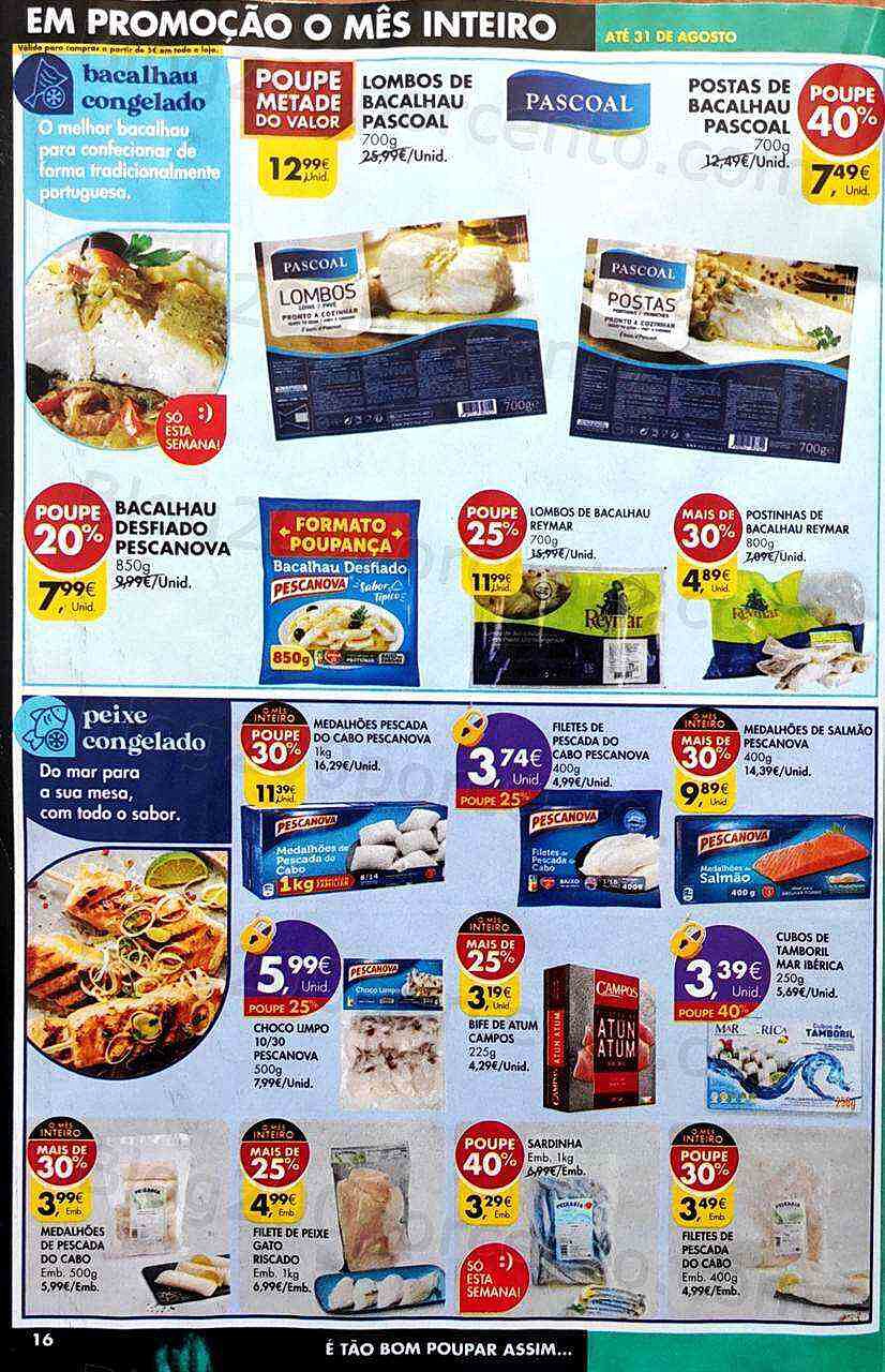Antevisão Folheto PINGO DOCE Promoções de 9 agosto a 15 agosto