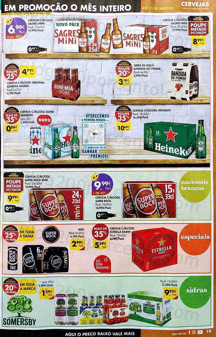 Antevisão Folheto PINGO DOCE Promoções de 9 agosto a 15 agosto