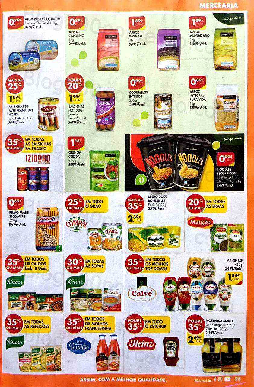 Antevisão Folheto PINGO DOCE Promoções de 9 agosto a 15 agosto