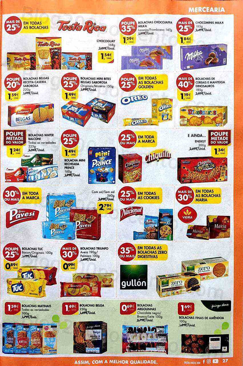 Antevisão Folheto PINGO DOCE Promoções de 9 agosto a 15 agosto