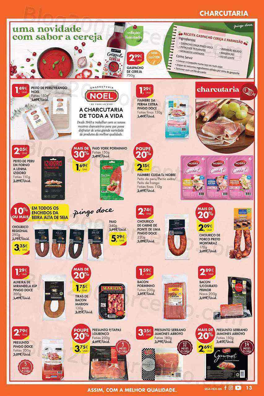 Antevisão Folheto PINGO DOCE Lojas Grandes Promoções de 9 a 15 agosto