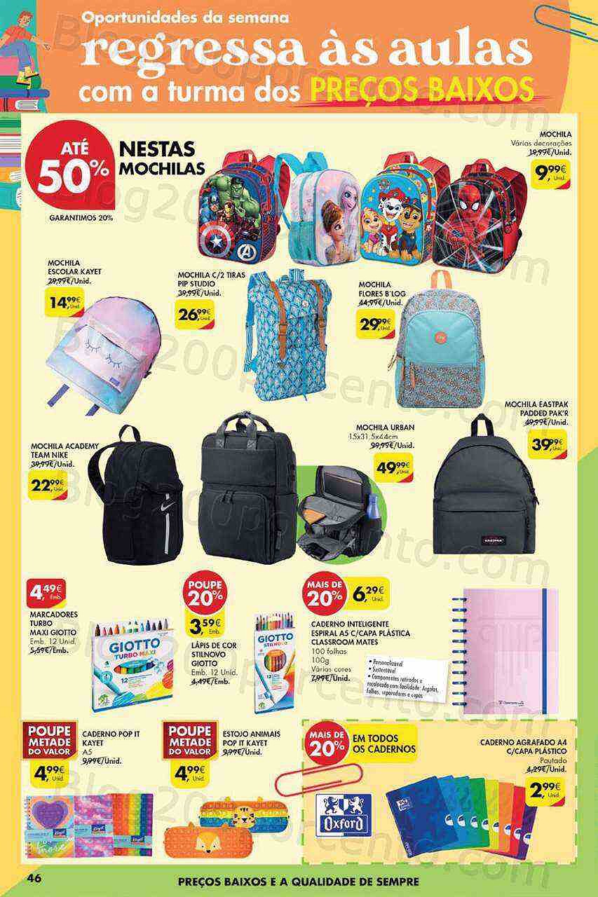 Antevisão Folheto PINGO DOCE Lojas Grandes Promoções de 9 a 15 agosto