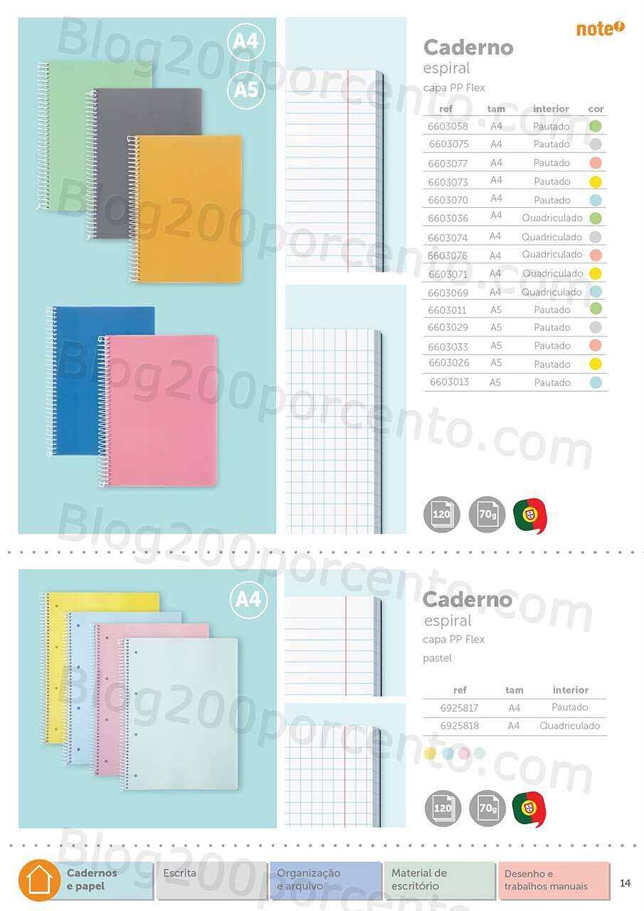 Antevisão Folheto  NOTE Regresso às Aulas - Papelaria 2022-2023