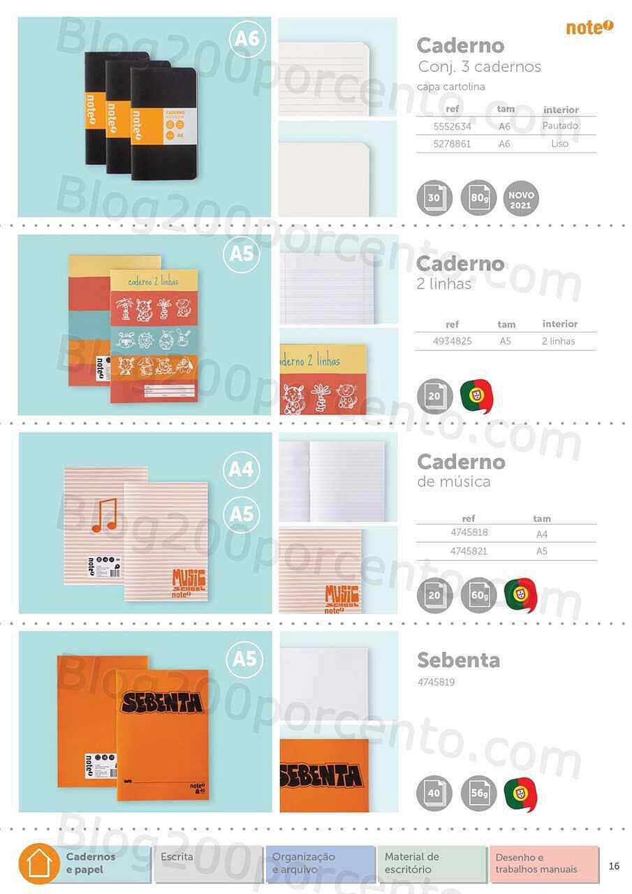 Antevisão Folheto  NOTE Regresso às Aulas - Papelaria 2022-2023
