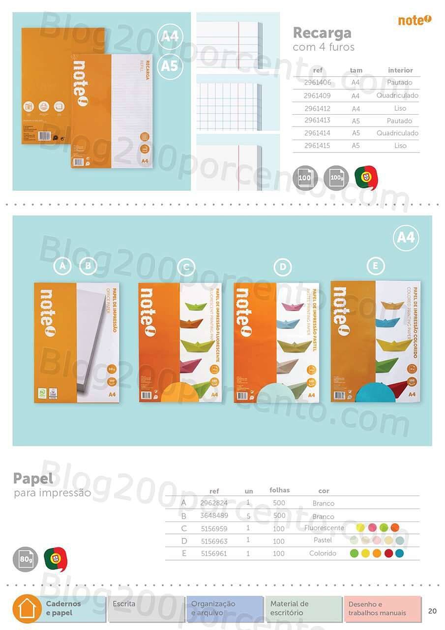 Antevisão Folheto  NOTE Regresso às Aulas - Papelaria 2022-2023