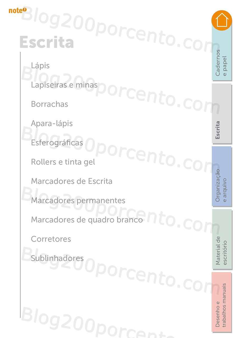 Antevisão Folheto  NOTE Regresso às Aulas - Papelaria 2022-2023