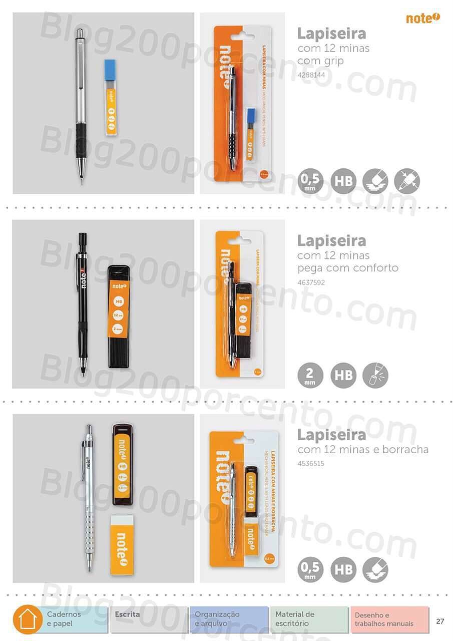 Antevisão Folheto  NOTE Regresso às Aulas - Papelaria 2022-2023