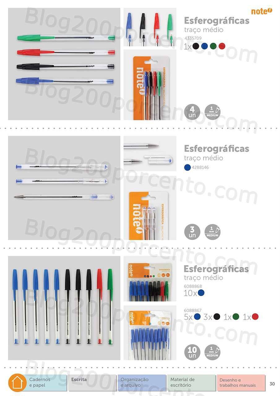 Antevisão Folheto  NOTE Regresso às Aulas - Papelaria 2022-2023