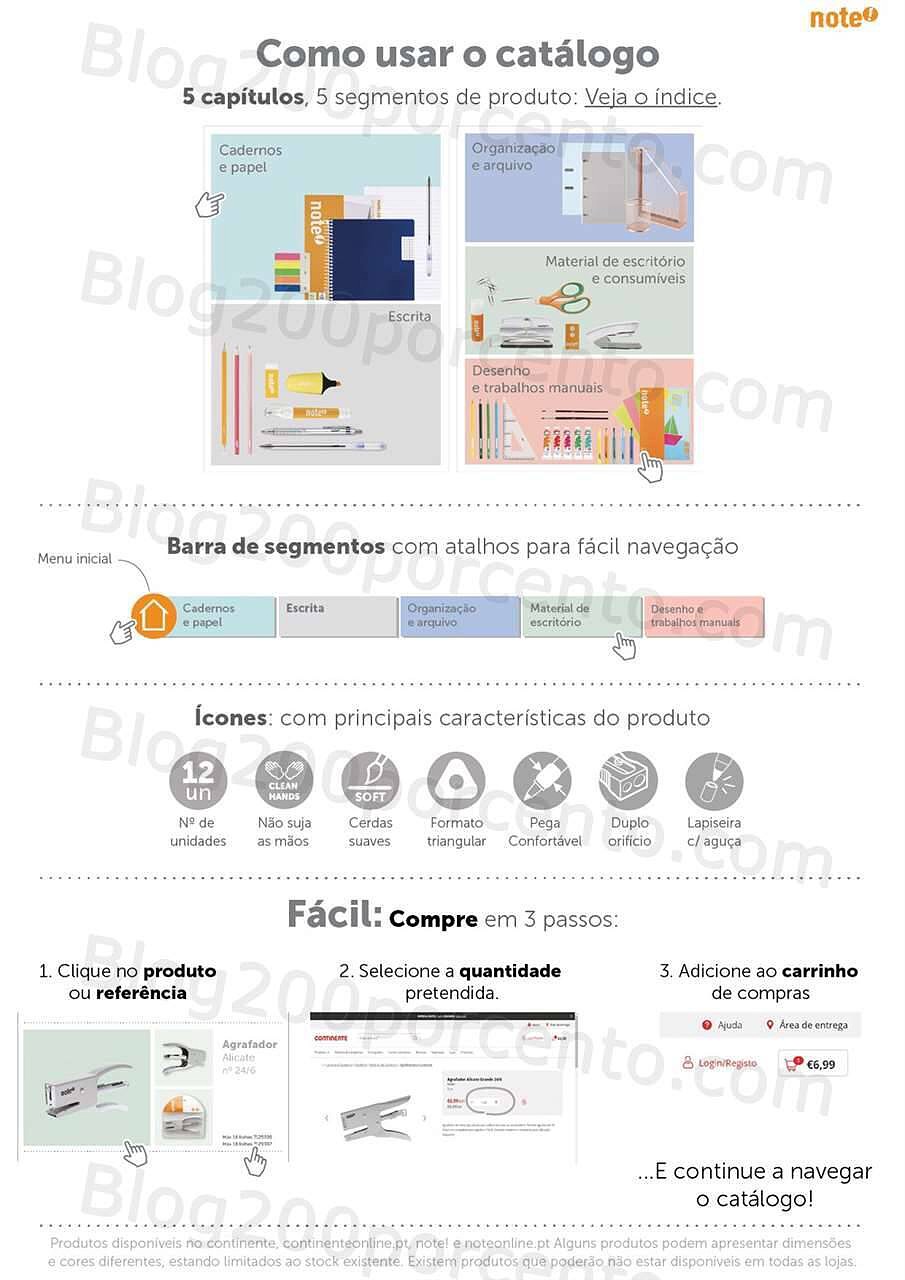 Antevisão Folheto  NOTE Regresso às Aulas - Papelaria 2022-2023