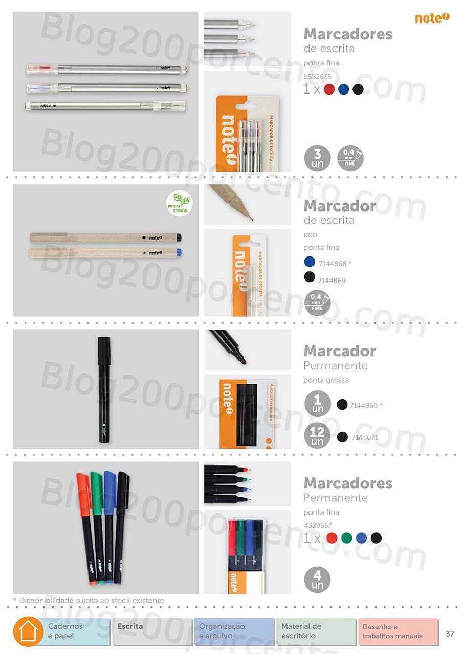 Antevisão Folheto  NOTE Regresso às Aulas - Papelaria 2022-2023