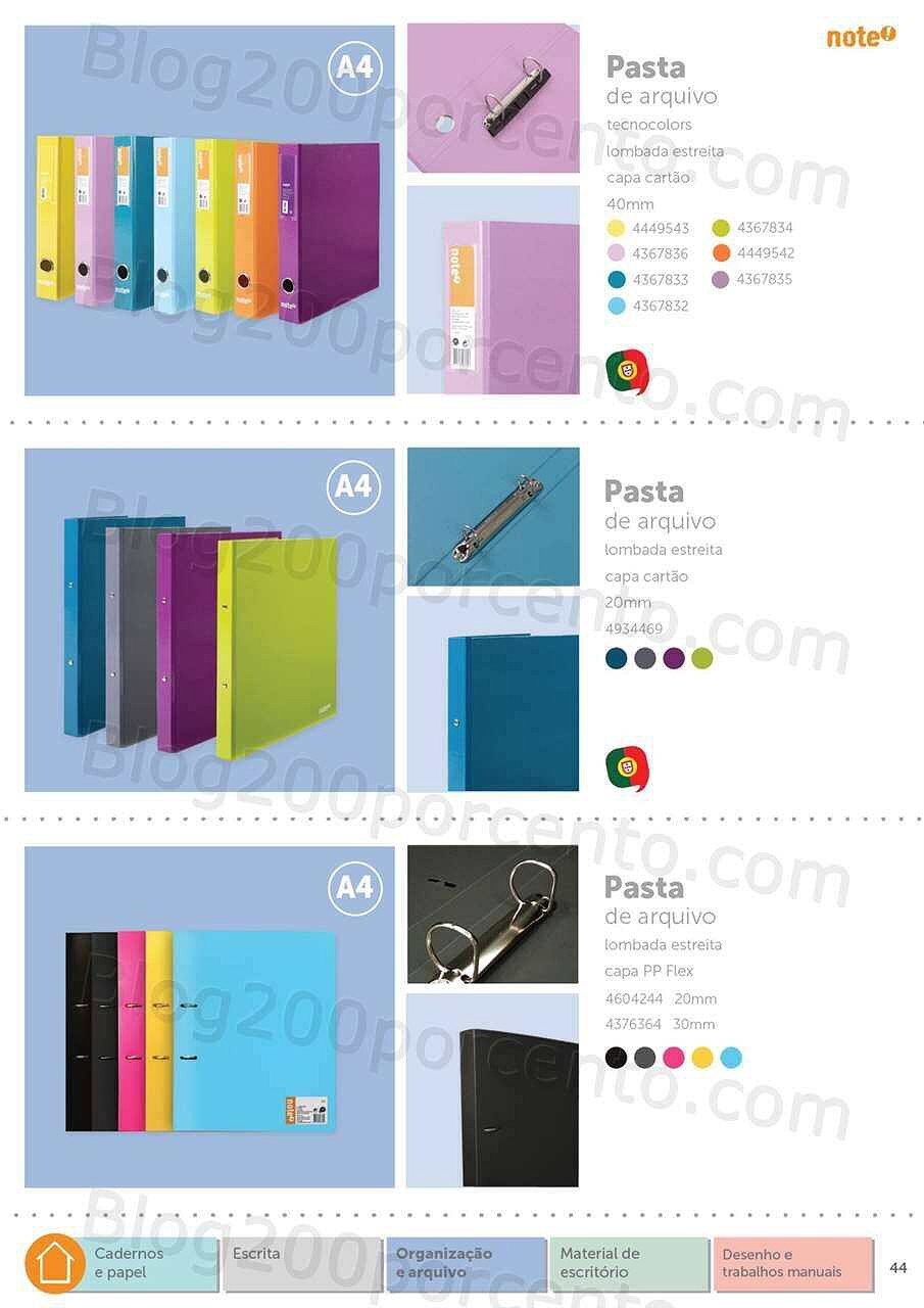 Antevisão Folheto  NOTE Regresso às Aulas - Papelaria 2022-2023