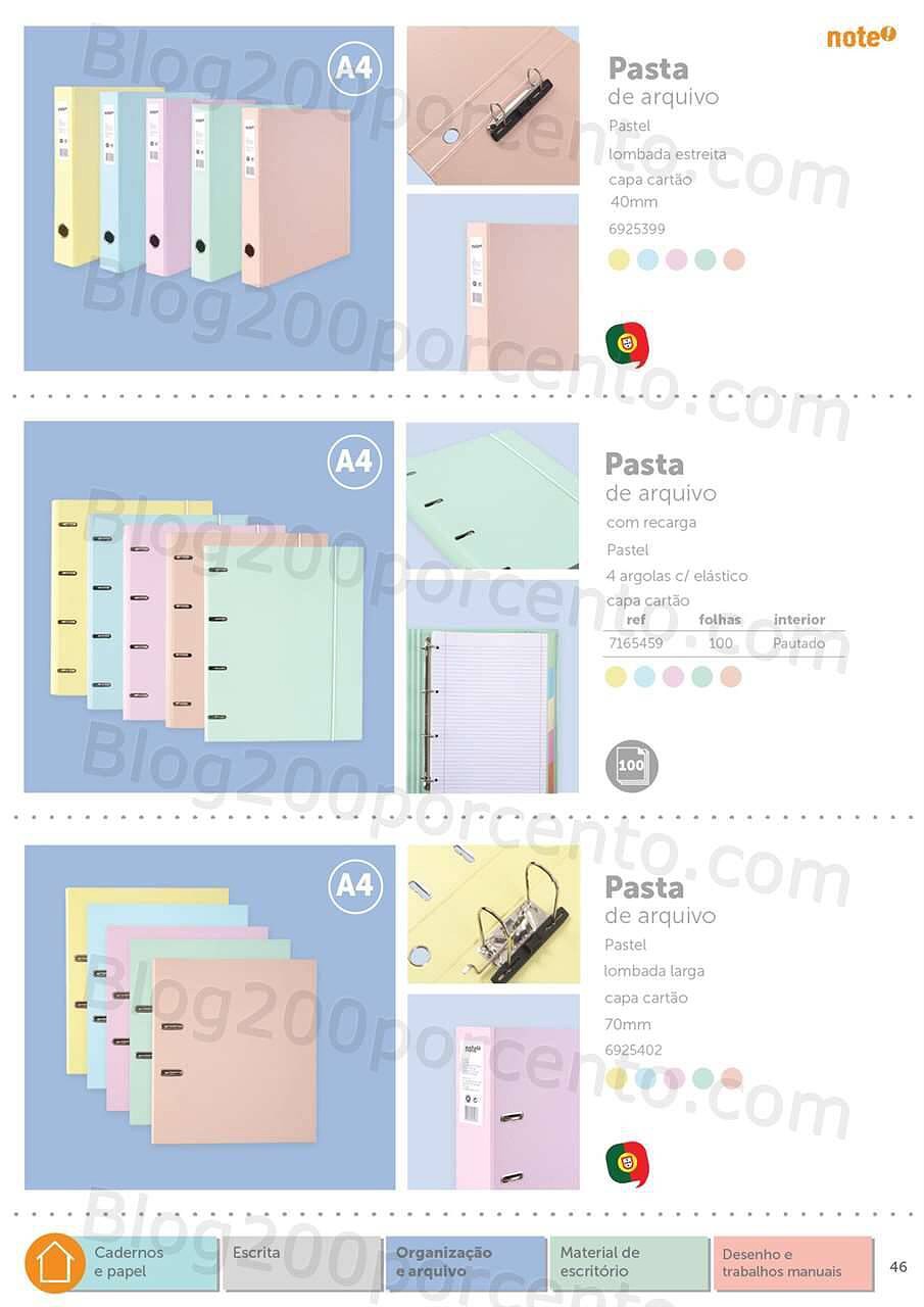 Antevisão Folheto  NOTE Regresso às Aulas - Papelaria 2022-2023