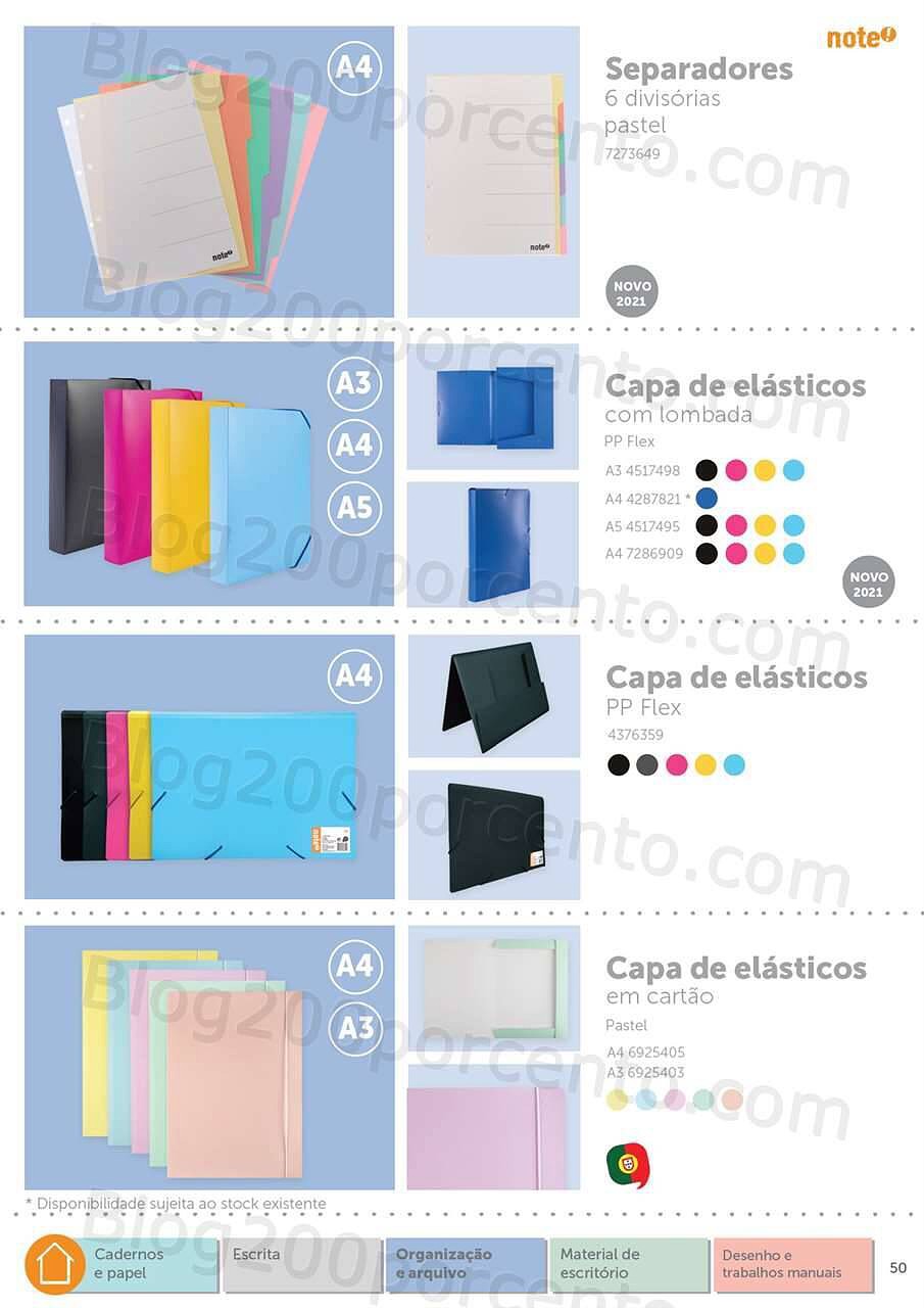 Antevisão Folheto  NOTE Regresso às Aulas - Papelaria 2022-2023