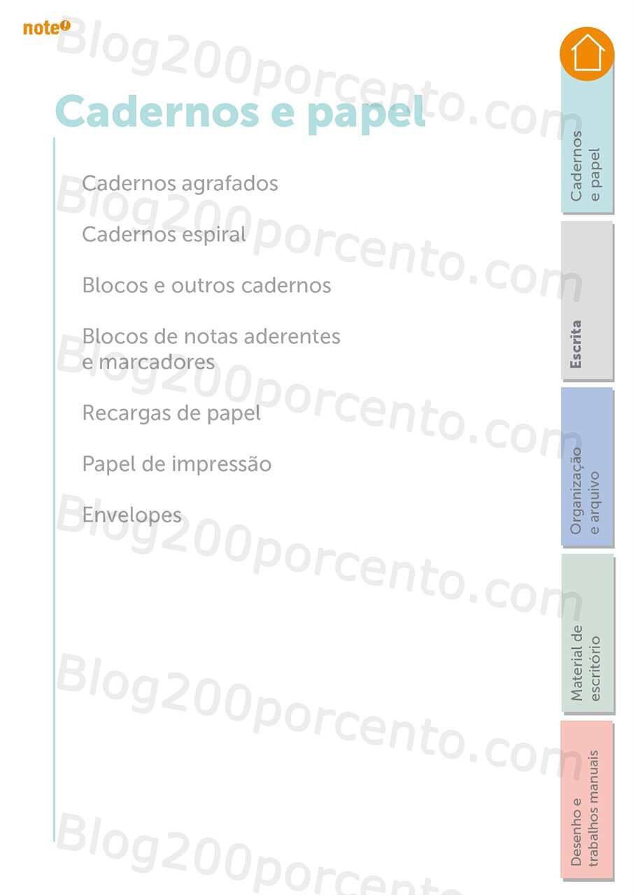 Antevisão Folheto  NOTE Regresso às Aulas - Papelaria 2022-2023