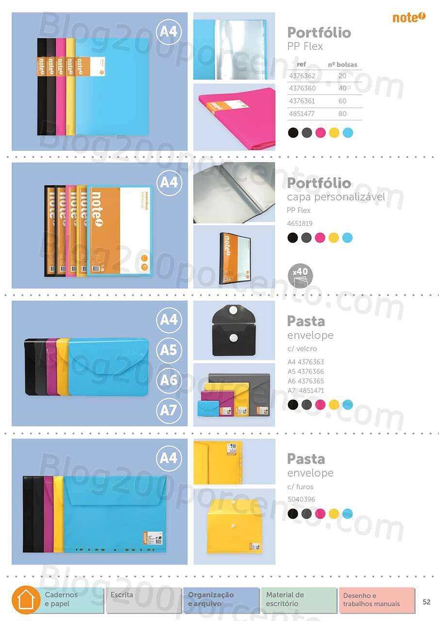 Antevisão Folheto  NOTE Regresso às Aulas - Papelaria 2022-2023