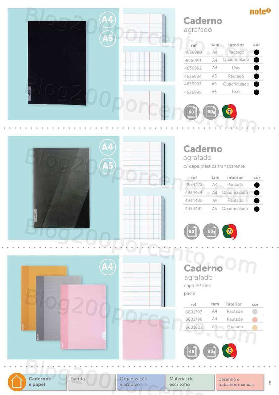 Antevisão Folheto  NOTE Regresso às Aulas - Papelaria 2022-2023