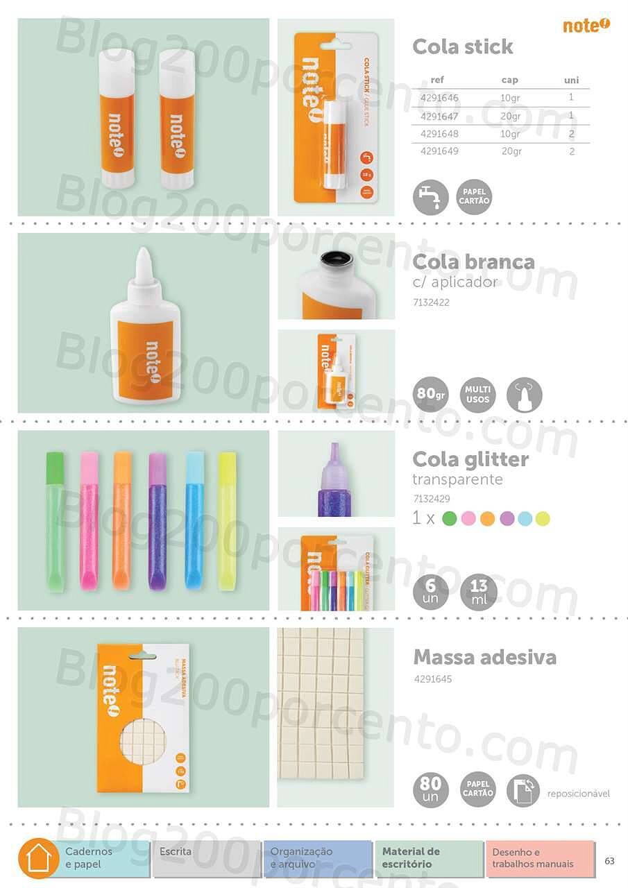 Antevisão Folheto  NOTE Regresso às Aulas - Papelaria 2022-2023